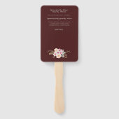 バプテスプログラムファン – フローラクロスブルゴーニュ ハンドファン (裏面)