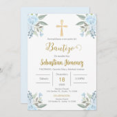 バプテスペインのスボーイ 招待状 (正面/裏面)