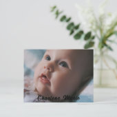 バプテスマお祝いポストカード ポストカード (スタンド正面)