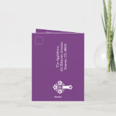 バプテスマが甘い梅を越えて一つの招待状ですべて シーズンカード (裏面)