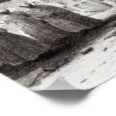 バプテスマに子どもを連れて行く女性 ポスター (角)