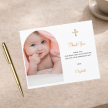 バプテスマのアーチ写真感謝していあなた