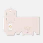 バプテスマのベビーガールとボンネット フェイバーボックス (折り畳みなし)