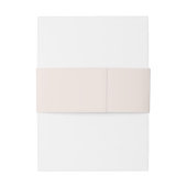 バプテスマのベビーガールとボンネット 招待状ベリーバンド (裏面例)