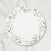 バプテスマのメッセージカード，男の子バプテスマのラベル,《キリスト教》洗礼式や命名式 フェイバータグ (裏面)