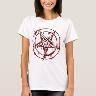 バプテスマのヤギの頭のシギル Tシャツ