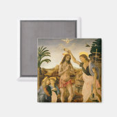 バプテスマのヨハネによるキリストのバプテスマ マグネット (正面/裏面)