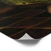 バプテスマのヨハネ，ゲント・アルタルピースby van Eyck ポスター (角)