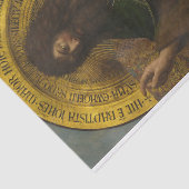 バプテスマのヨハネ，ゲント・アルタルピースby van Eyck 薄葉紙 (詳細)