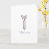 バプテスマの少年 カード (黄色い花)