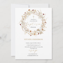 バプテスマの招待を受けてくれ 招待状