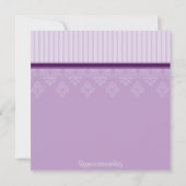 バプテスマの招待状賛美::  2平方 招待状 (裏面)