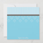 バプテスマの招待状賛美:: 6SQ 招待状 (裏面)