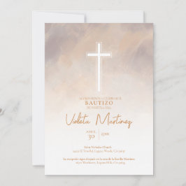 バプテスマの招待状（紫）です。 招待状