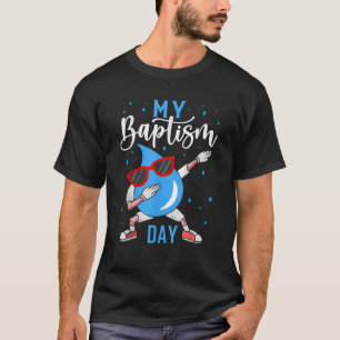 バプテスマの洗礼キリスト教徒への洗礼の神 Tシャツ