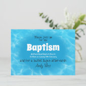 バプテスマの海の招待 招待状 (スタンド正面)