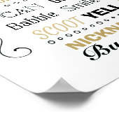 バプテスマの《キリスト教》洗礼式や命名式のサインのマイルストーン ポスター (角)