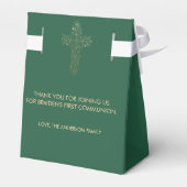 バプテスマまたは共産主義のお願いボックス；ありがとうメッセージ フェイバーボックス (裏面サイド)