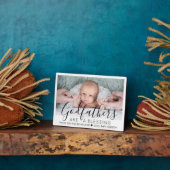 バプテスマまたは《キリスト教》洗礼式や命名式写真 フォトプラーク (側面)