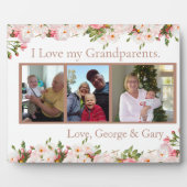 バプテスマを受けた父母 フォトプラーク (正面)