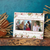 バプテスマを受けた父母 フォトプラーク (側面)