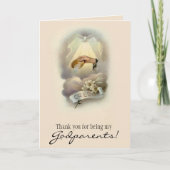 バプテスマを受けた私の神であるカトリック信者をありがとう 招待状 (正面)