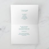 バプテスマを受けて カード (内部)