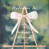 バプテスマを歓迎する アクリルサイン (ニュートラル)