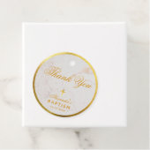 バプテスマエレガントーブルゴールドフェイクフォイルありがとう フェイバータグ (インサイチュ)