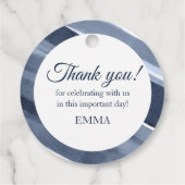 バプテスマクラシックスモダンの第1聖餐式 フェイバータグ (裏面)