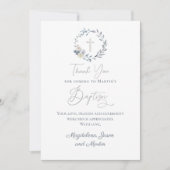 バプテスマサンキューカード カード (正面)