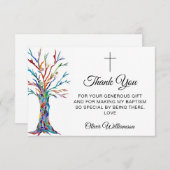 バプテスマサンキューカード サンキューカード (正面/裏面)
