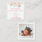 バプテスマサンキューカード ノートカード (正面/裏面)