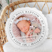 バプテスマシンプルスのフレームモダンカスタム写真 ラウンドクッション