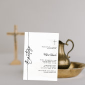 バプテスマスペインのインビタシオンドゥバウティゾニーノニーナ 招待状