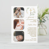 バプテスマスペインのウティゾタルジェタデアグラデカイミエント サンキューカード (スタンド正面)