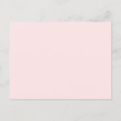 バプテスマスペインのスバウティゾグラシアスのサンキューカード インビテーションポストカード (裏面)