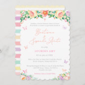 バプテスマスペインのス2nd誕生日バウティゾ2Do Cumple 招待状 (正面/裏面)