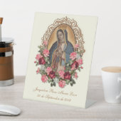 バプテスマスペインのリクエルドバウティゾ宗教祈りの言葉 台座サイン (インサイチュ)