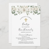 バプテスマスペインの招待状 招待状 (正面/裏面)