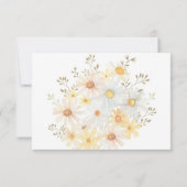 バプテスマデイジーサンキューカード 招待状 (裏面)