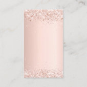 バプテスマバラ金ゴールドクロス招待 名刺 (裏面)