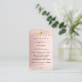 バプテスマバラ金ゴールドクロス招待 名刺 (スタンド正面)