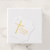 バプテスマパーソナライズされたス・パーム・クロス・コミュニオン フェイバータグ (箱)