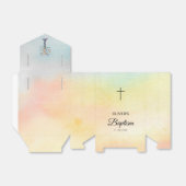 バプテスマパーソナライズされた《キリスト教》洗礼式や命名式ファミリーツリーフライス フェイバーボックス (折り畳みなし)