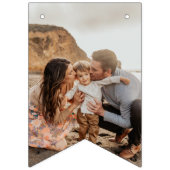 バプテスマパーティーパーソナライズされた装飾16写真 バンティングフラッグ (第2の旗)