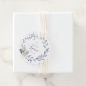 バプテスマフローラダスティブルーリースメッセージカード フェイバータグ (インサイチュ)