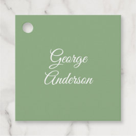 バプテスマフローラメッセージカード フェイバータグ