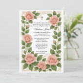 バプテスマフローラ賛美イエスマザーバラ 招待状 (スタンド正面)