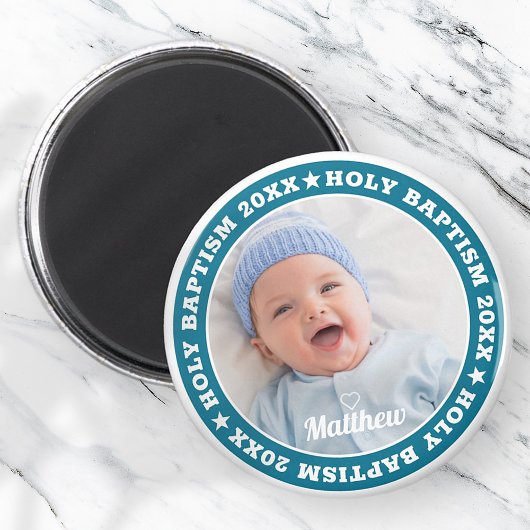 バプテスマモダンスのカスタム写真 マグネット